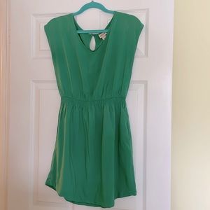 Cute summer dress, jade green colour, size Medium but fits small.